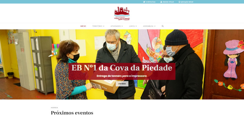 Novo Website da «Mega Junta» de Almada